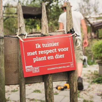 Tuinbordje 2020pesticidevrij