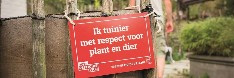 Tuinbordje 2020pesticidevrij